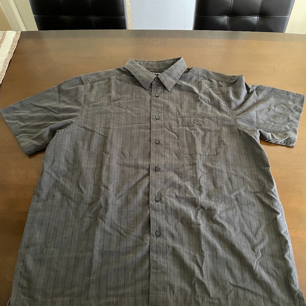 XL George short sleeve dress shirt